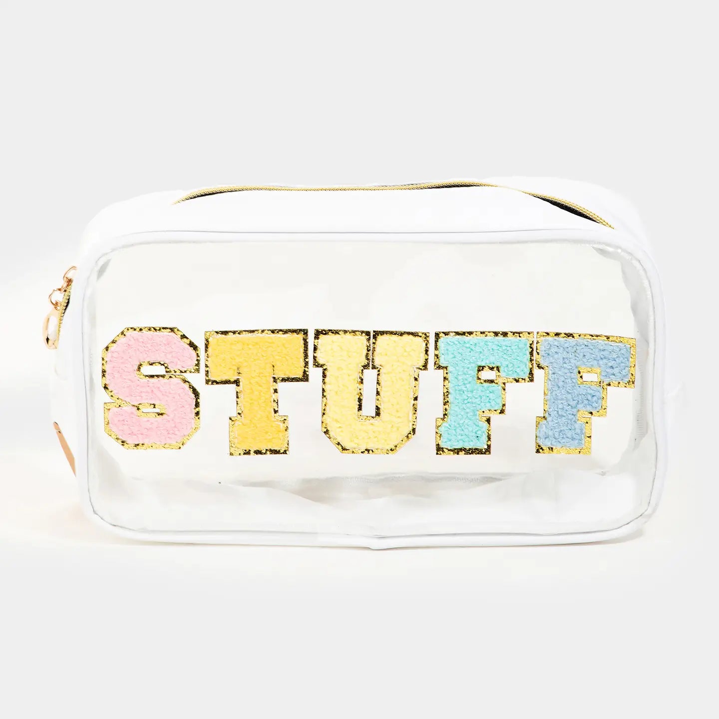 See Through Stuff Print Cosmetic Bag