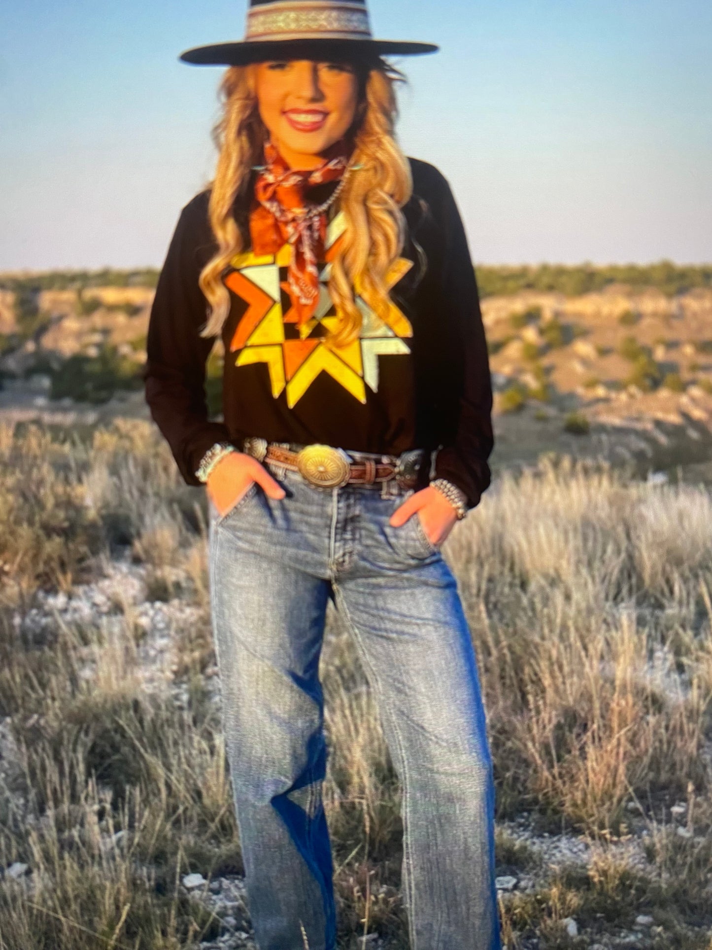 Quilted Aztec In Multicolor Ink