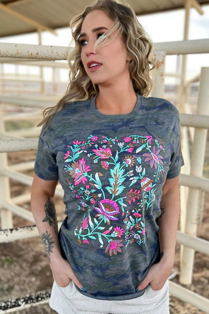 Hidden In The Flowers Tee