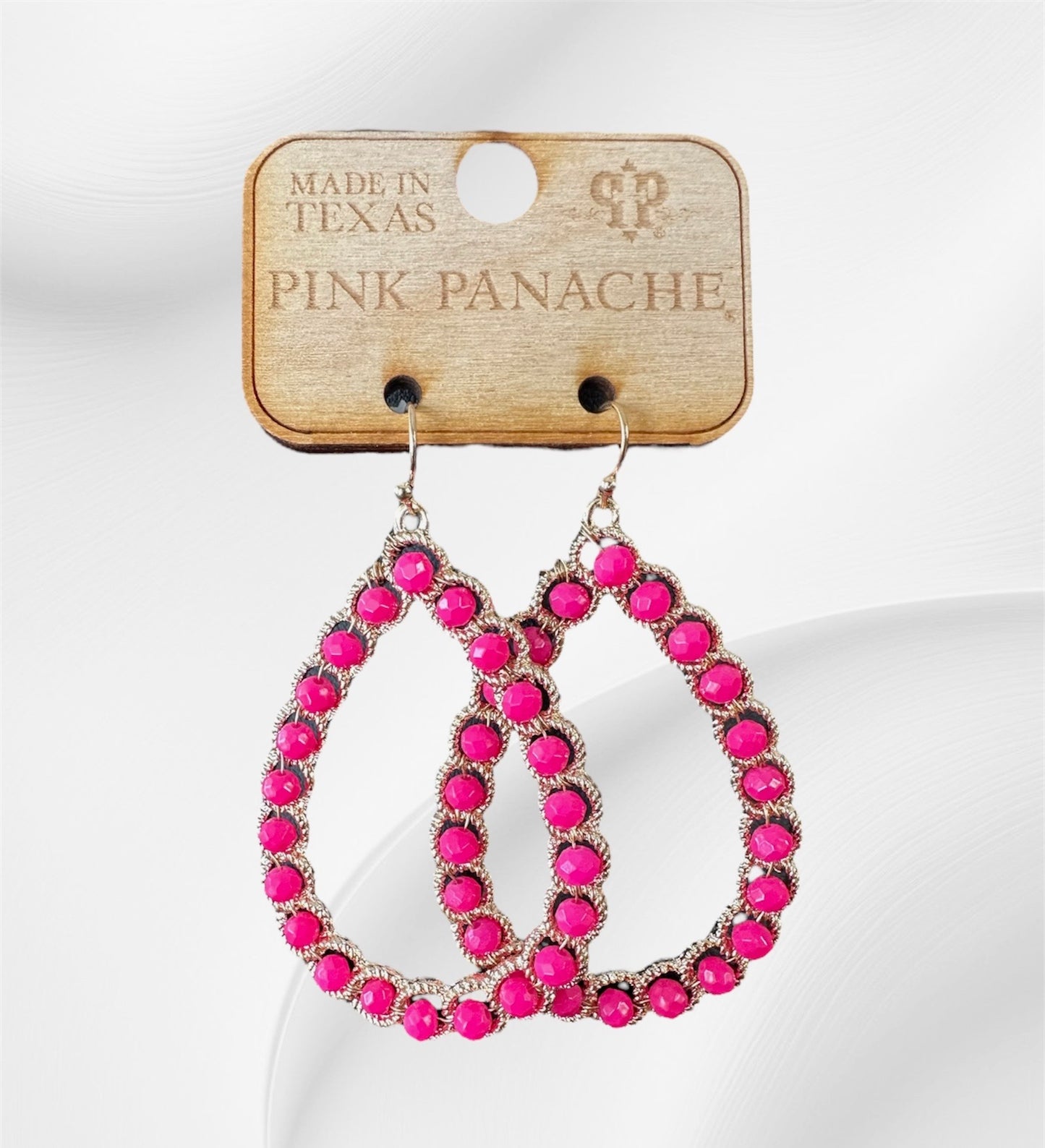 Pink Dangle Earrings