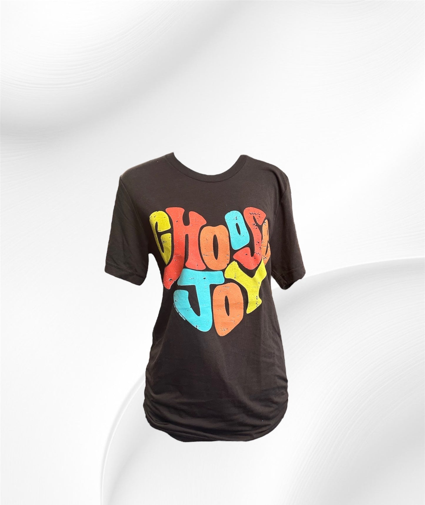 Choose Joy In Heart Shaped Tee