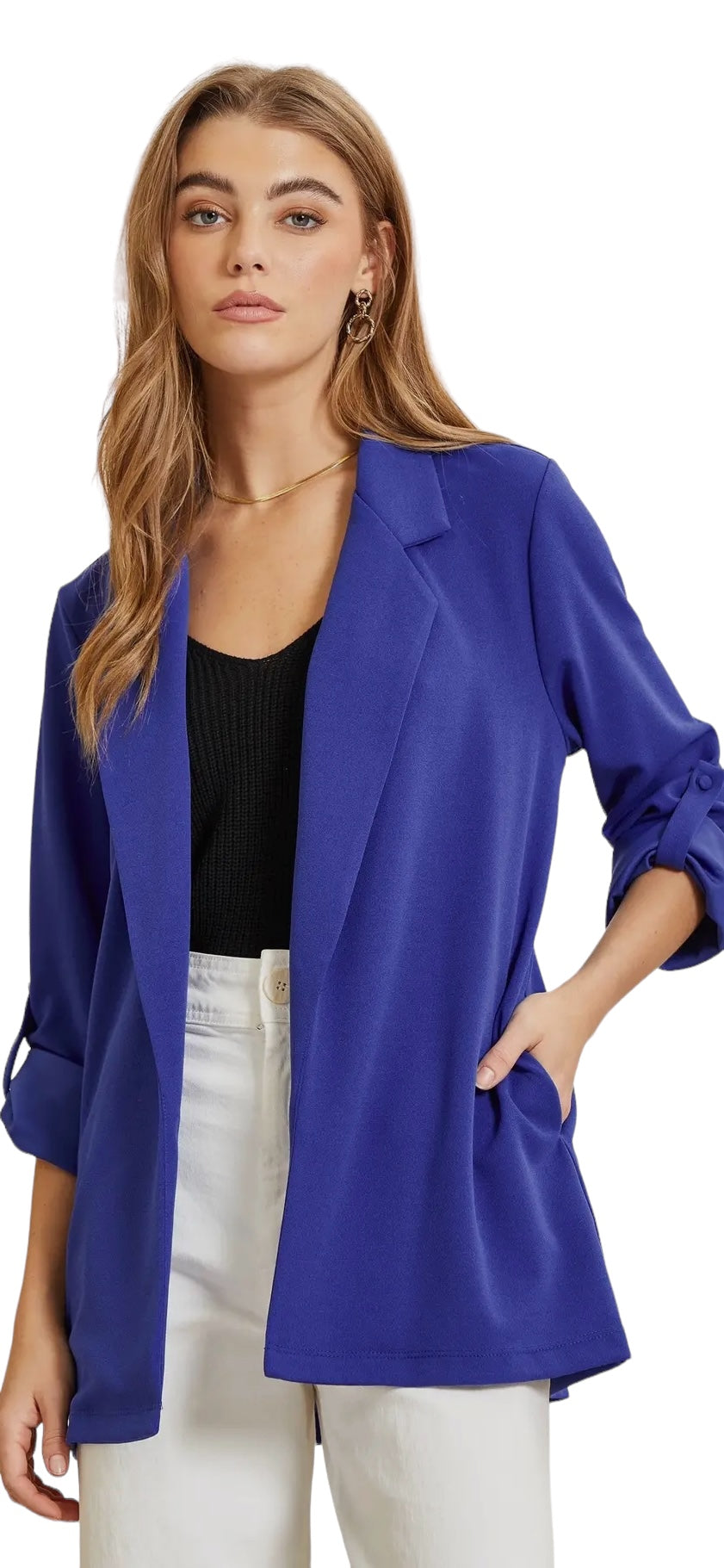 Blazer Featuring Lightweight Fabric