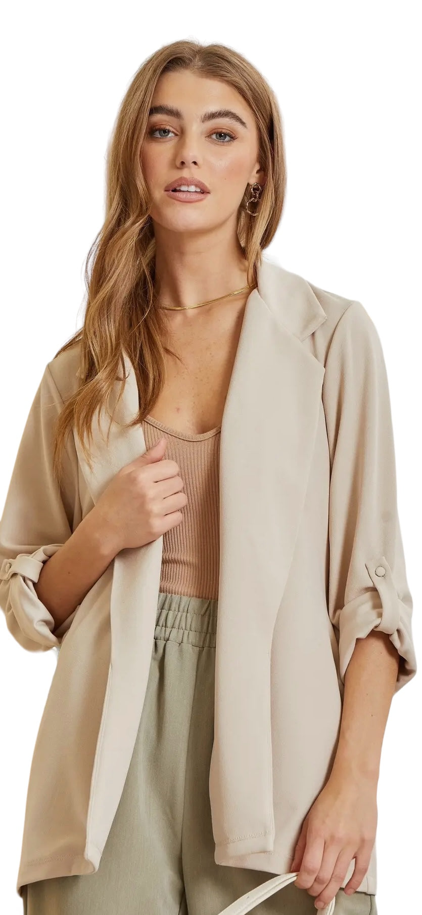 Blazer Featuring Lightweight Fabric