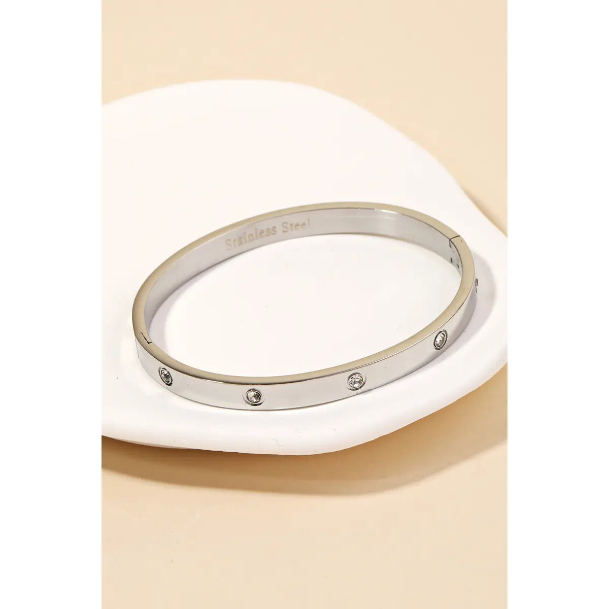 rhinestone Bangle Bracelet