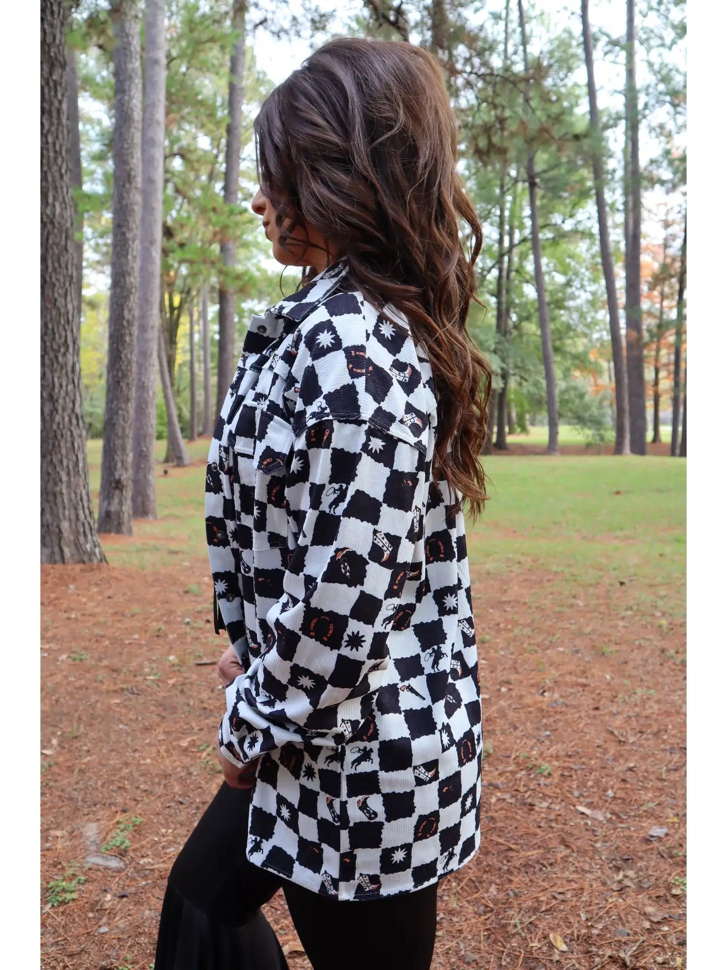 Check Mate Lightweight Corduroy Shacket