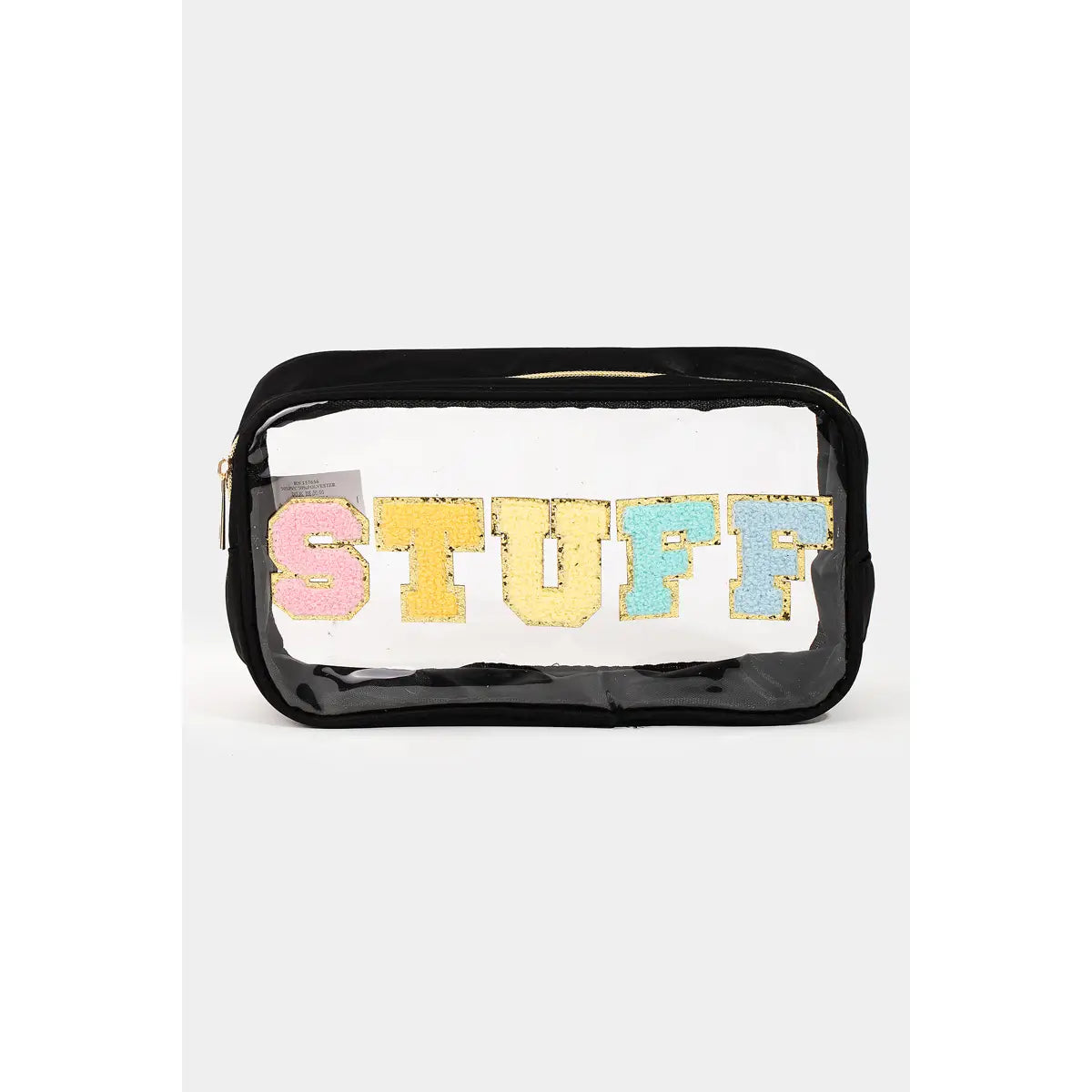 See Through Stuff Print Cosmetic Bag
