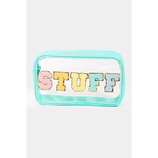 See Through Stuff Print Cosmetic Bag