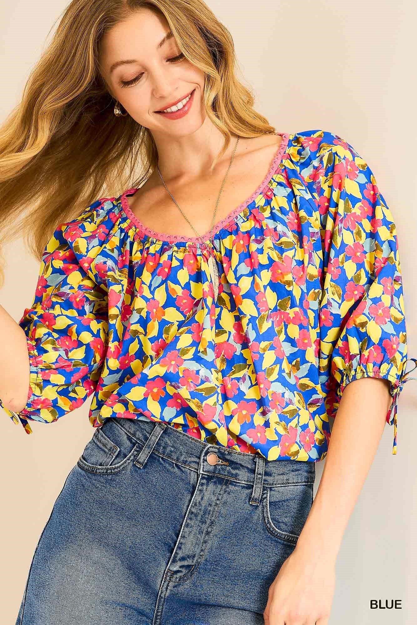Floral Print Top
