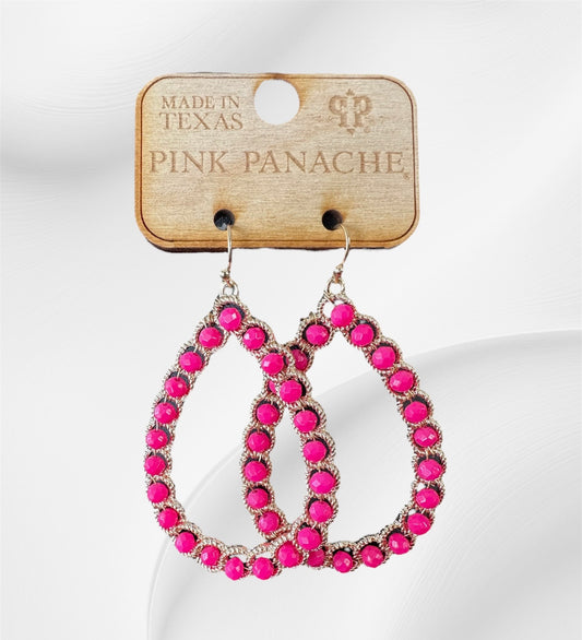 Pink Dangle Earrings