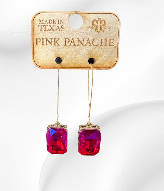 Pink Dangle Earrings