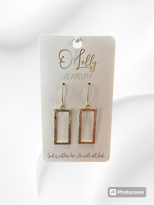 Rectangle Earrings