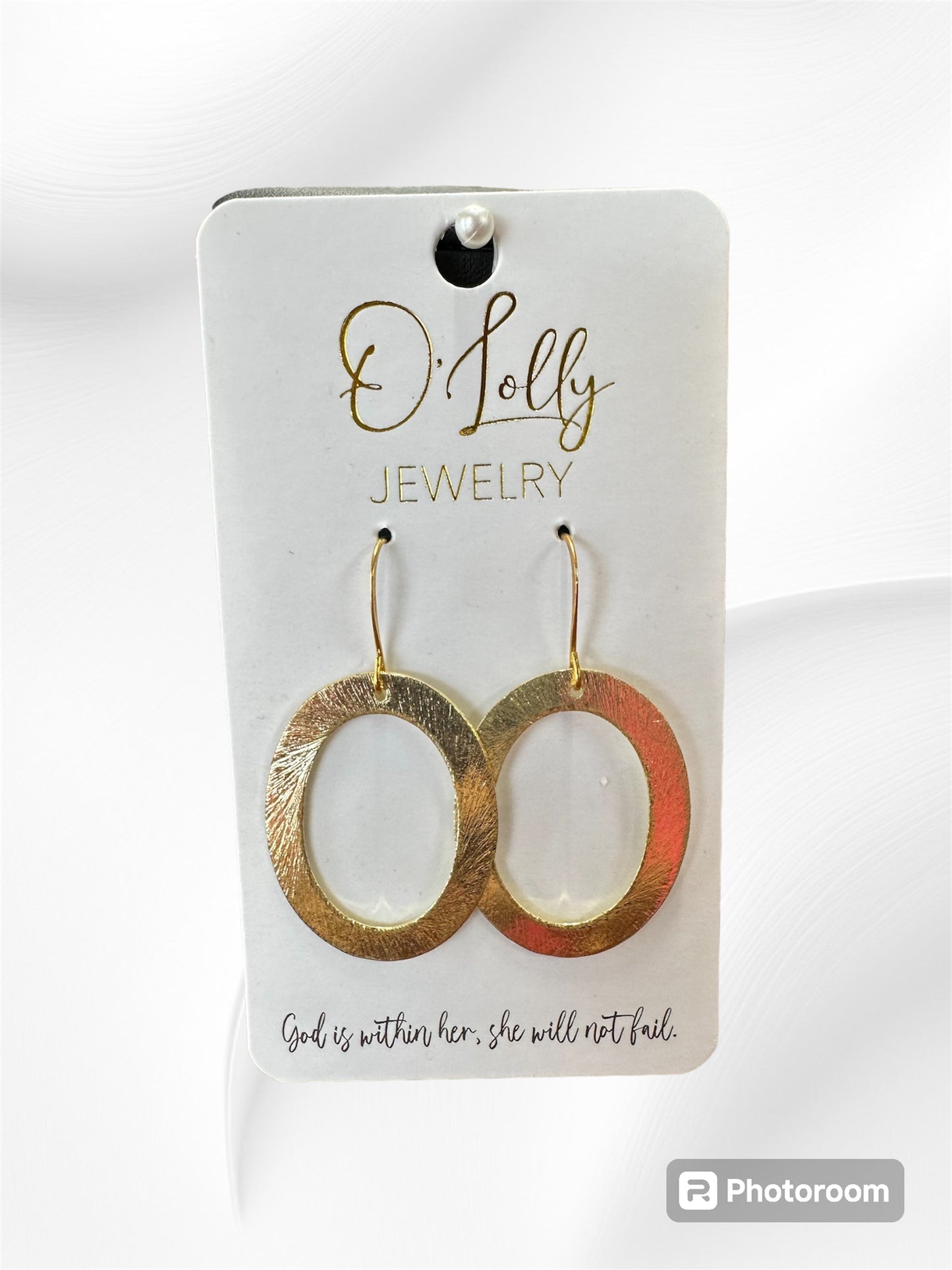 Oval Hoop Earrings
