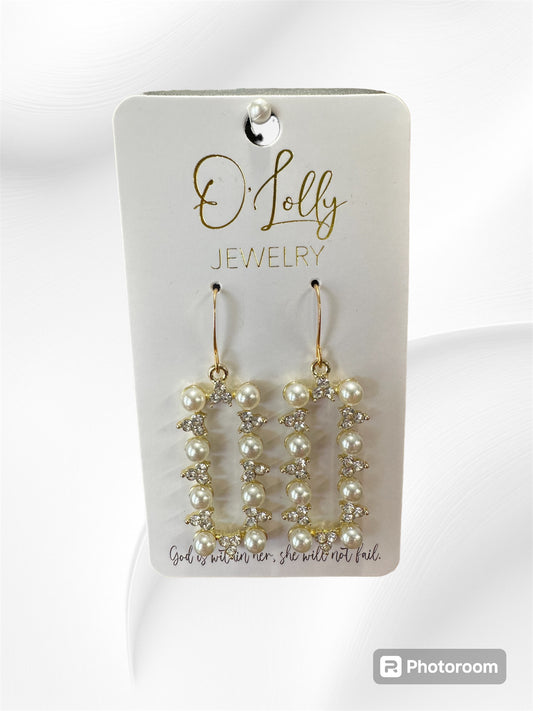 Pearled Earrings