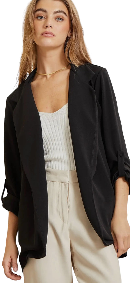 Blazer Featuring Lightweight Fabric