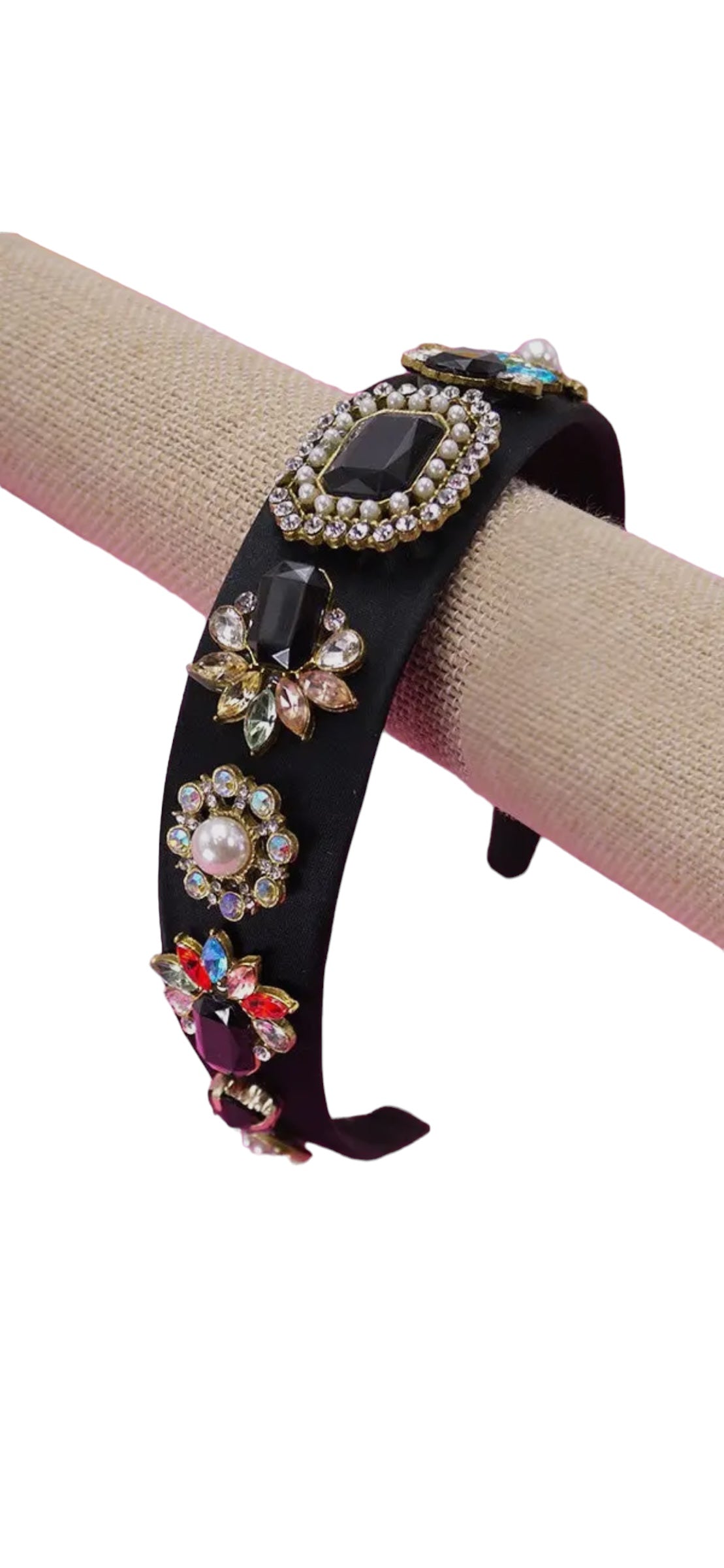 Rhinestone Embellished Headband