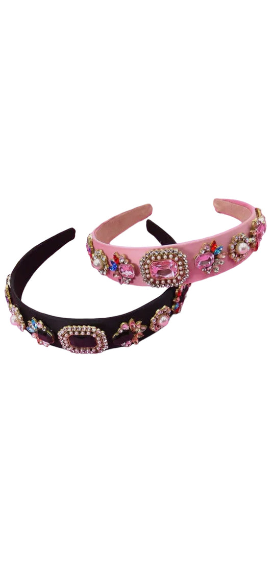 Rhinestone Embellished Headband
