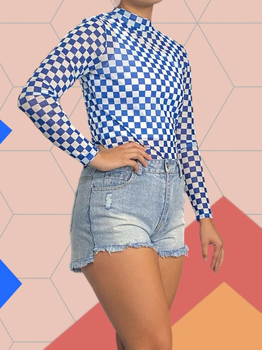 Pep Rally Mesh Top